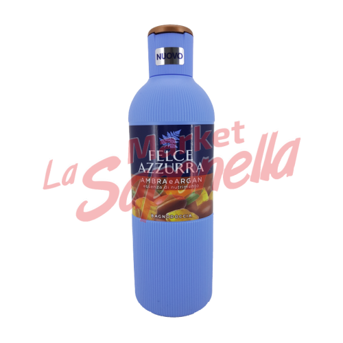 Gel de dus Felce Azzurra-chihlimbar si argan 600 ml