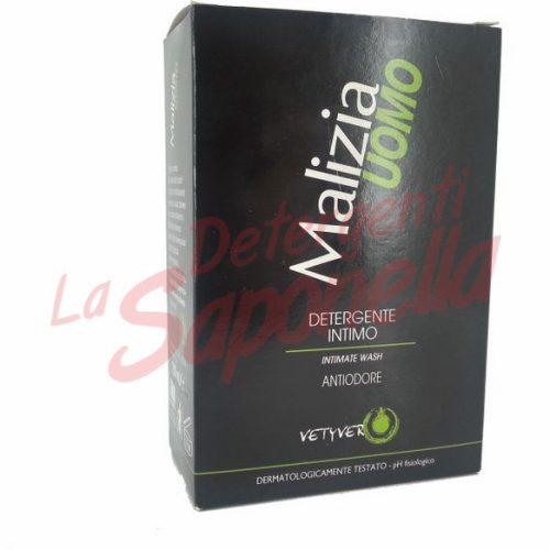 Detergent intim Malizia Uomo pentru barbati anti-miros 200 ml