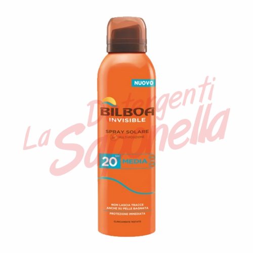 Spray protectie solara Bilboa invizibil protectie medie SPF 20 / 150 ml