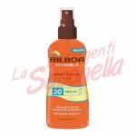 Spray protectie solara Bilboa fara gaz invizibil protectie medie SPF 20 / 200 ml