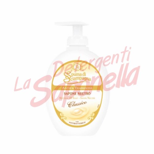 Sapun lichid Spuma di Sciampagna neutru antibacterian clasic 250 ml