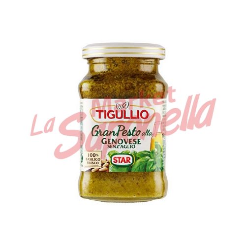 Sos pesto Tigullio Alla Genovese fara usturoi 190 g