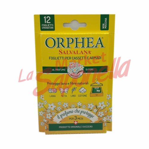 Folii Orphea pentru sertare si dulapuri-parfum de flori 12 buc