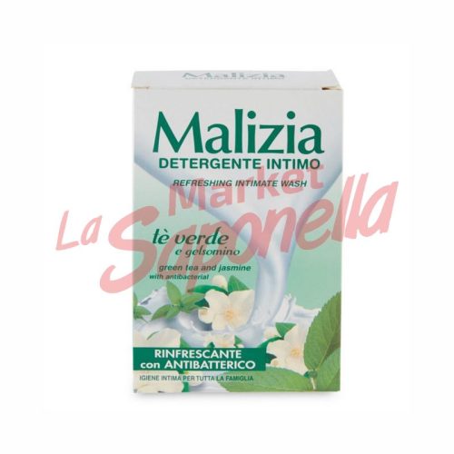 Detergent intim cu ceai verde si iasomie Malizia – 200ml