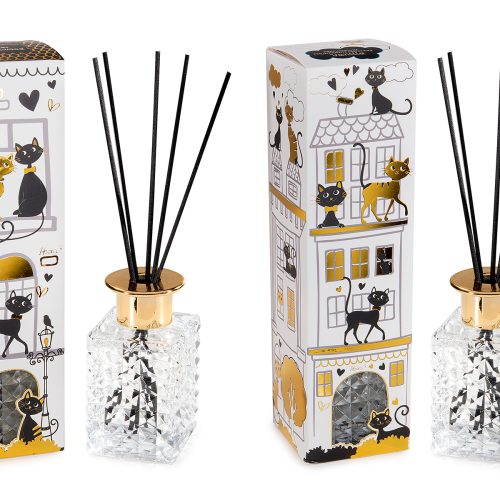 Odorizant camera "Pretty Cat" cu betisoare parfumate in cutie cadou 120ml