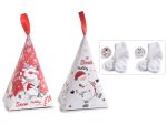 Cutie cadou de Craciun "Snow Holiday"cu crema talpi si sosete 1buc