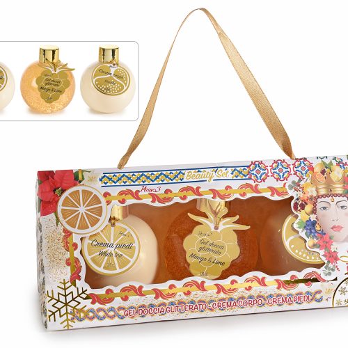 Set cadou "Gusto Mediterraneo"cu 3 produse pentru corp 360ml