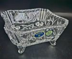 Bol Ingrid din cristal de BOHEMIA cu 4 picioruse
