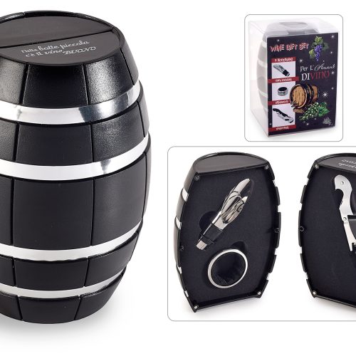 Butoi cu 3 accesorii somelier pentru vin
