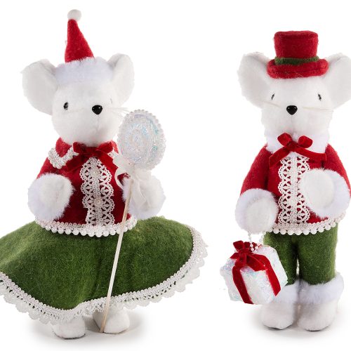 Mickey Mouse de craciun cu accesorii - 1 buc