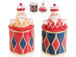 Borcan ceramic pentru alimente cu spărgător de nuci-1buc