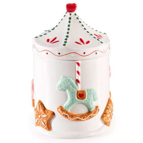 Borcan alimentar ceramica carusel