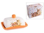 Untiera ceramica cu animale de padure