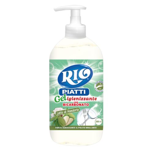 Detergent vase Rio cu bicarbonat si migdale 500ml