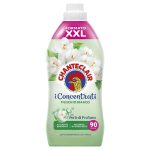 Balsam de rufe concentrat Chante Clair cu musc alb 1800ml 90 spalari