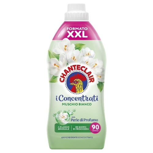 Balsam de rufe concentrat Chante Clair cu musc alb 1800ml 90 spalari