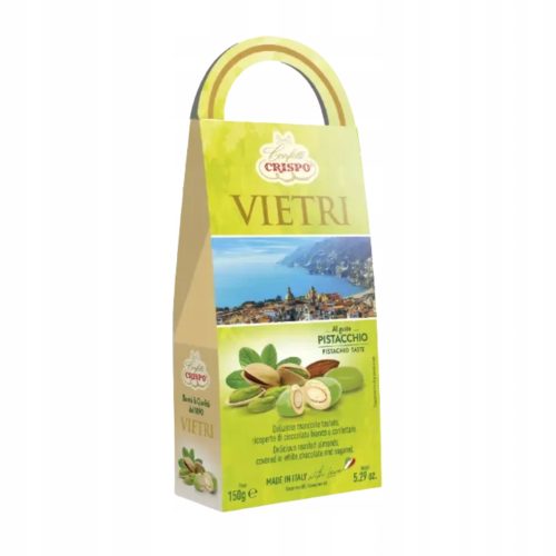 Migdale Crispo Vietri cu fistic 150gr