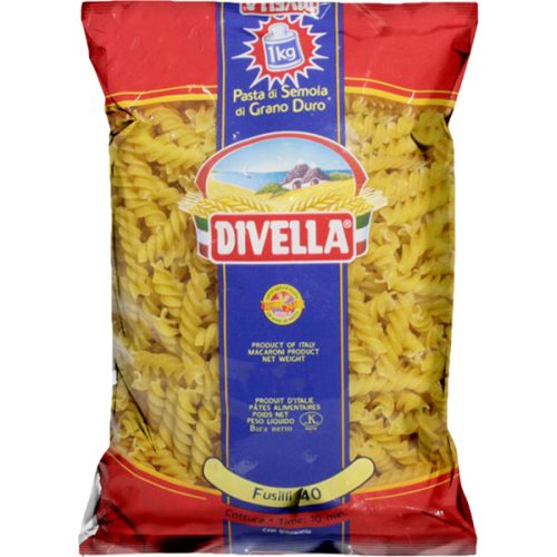 Paste Divella "Fusilli" Nr. 40 -500 gr