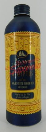Crema de dus Tesori D'Oriente cu crin albastru de Nil si lapte de Papyrus 500 ml