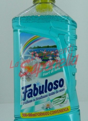 Detergent pardoseala Fabuloso cu floare de lotus 950 ml