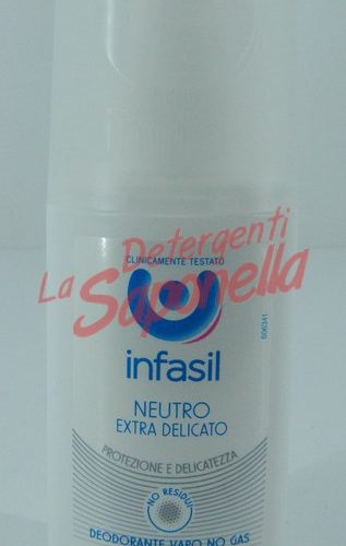 Antiperspirant Infasil spray fara gaz extra delicat 70 ml