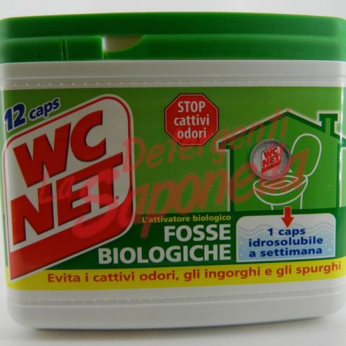 Capsule hidrosolubile septice Wc Net pentru wc 216 gr-12 capsule
