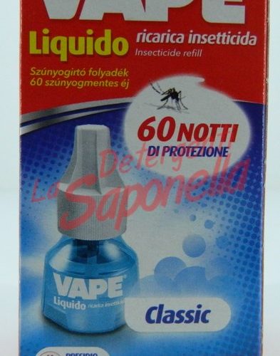Rezerva lichida anti-tanatari Vape clasica pentru aparatul electric 36 ml