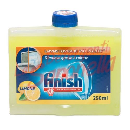 Solutie anticalcar masina de spalat vase Finish cu lamaie 250 ml