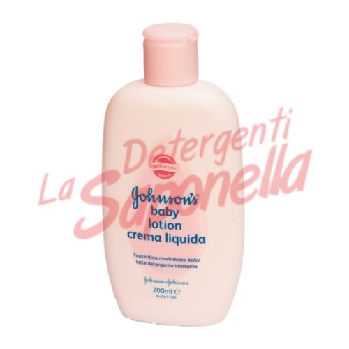 Lapte detergent hidratant Johnson's Baby 200 ml