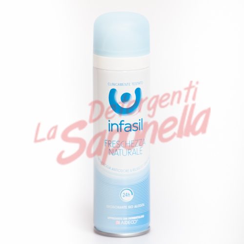 Antiperspirant Infasil spray prospetime naturala 150 ml
