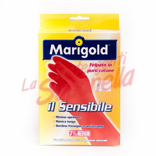 Manusi latex Marigold din cauciuc natural Il Sensibile marimea: M-1 pereche