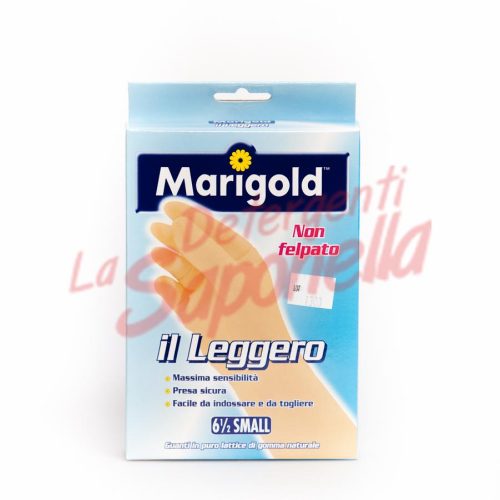 Manusi latex Marigold din cauciuc natural Il Leggero marimea: S-1 pereche