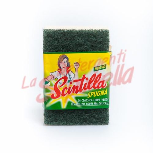 Burete Scintilla fibra verde - 1 bucata