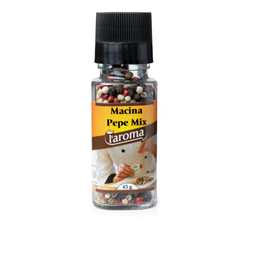 Mix de piper L'aroma cu rasnita 45gr.