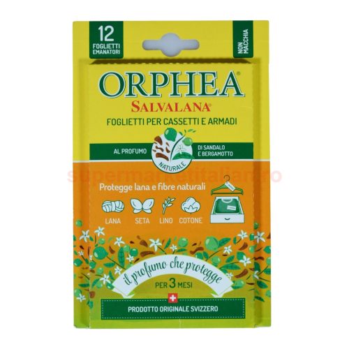 Folii Orphea pentru sertare si dulapuri santal si bergamota 12 buc
