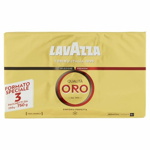 Cafea boabe Lavazza Qualita Oro 3*250gr