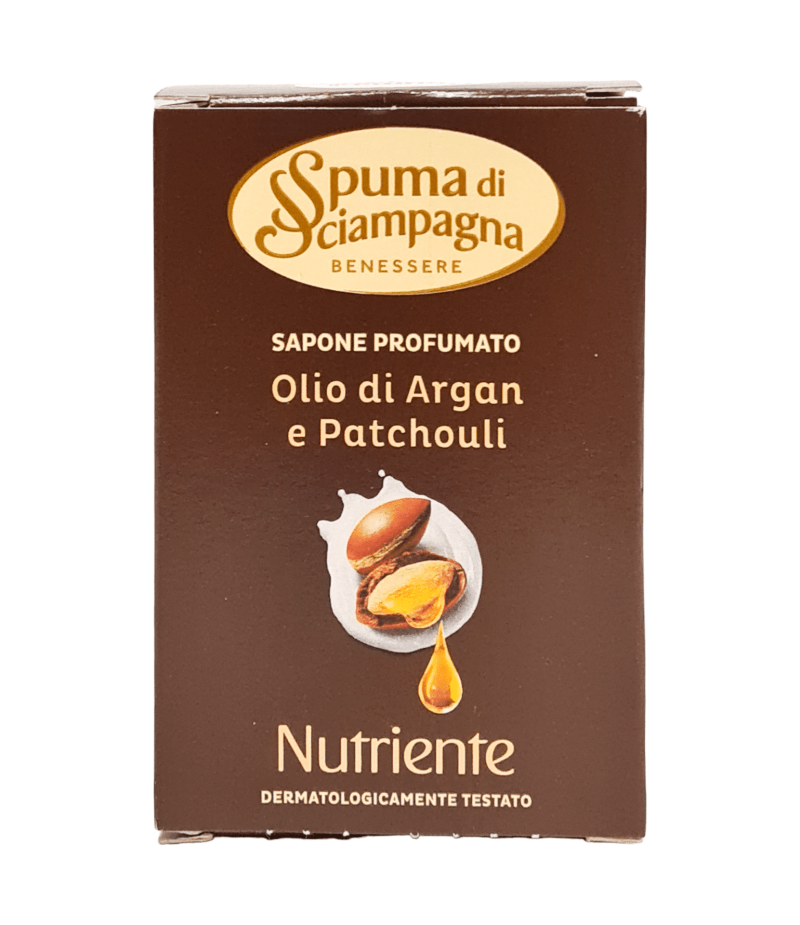 Sapun-cu-ulei-de-argan-si-patchouli-Spuma-di-Sciampagna-100-g-8007750010428-1