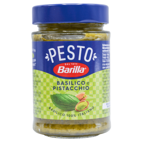 Sos pesto Barilla cu busuioc si fistic fara gluten 190gr