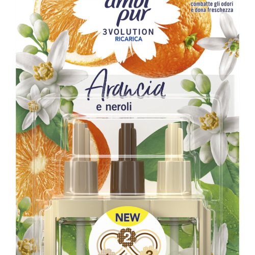 Rezerva odorizant camera Ambi Pur 3 revolution cu portocal si neroli 20ml