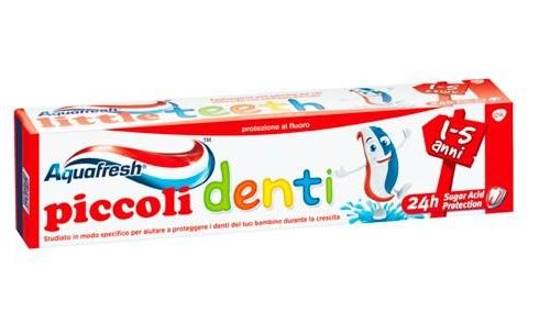 Pasta de dinti Aquafresh pentru copii cu fluor 1-5 ani 50 ml