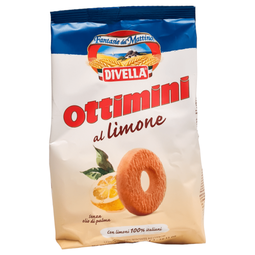 Fursecuri Divella cu lamaie cu oua proaspete "Ottimini" 400 g