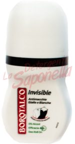 Antiperspirant Borotalco roll-on invisible 50 ml
