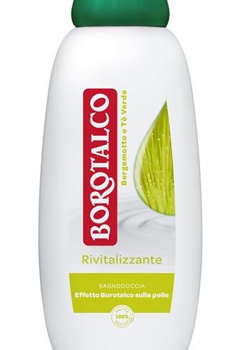 Gel de dus Borotalco "Rivitalizzante" cu bergamota si ceai verde 450ml