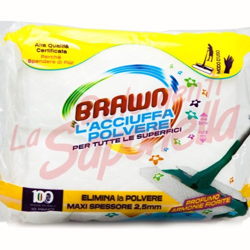 Lavete praf Brawn parfum de flori- 14 bucati
