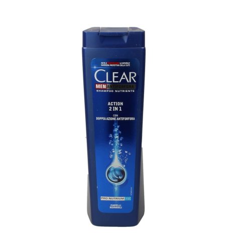 Sampon Clear Men 2 in 1 cu activ dublu anti-matreata 225 ml