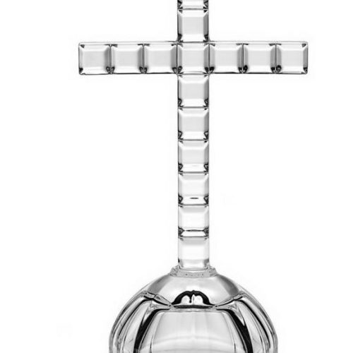 Cruce Mozaic din Cristal de Bohemia 21.5cm
