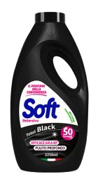 Detergent de rufe Soft concentrat Total Black 2250ml