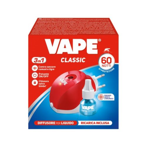 Aparat electric Vape anti-tantari +  rezerva lichida