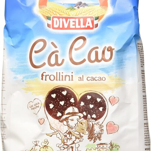 Biscuiti cu cacao Frollini CaCao Divella 400g