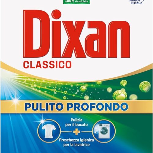 Detergent pulbere rufe Dixan clasic 3.300kg - 60 spalari